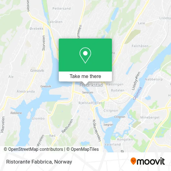 Ristorante Fabbrica map
