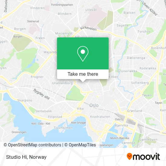 Studio Hi map