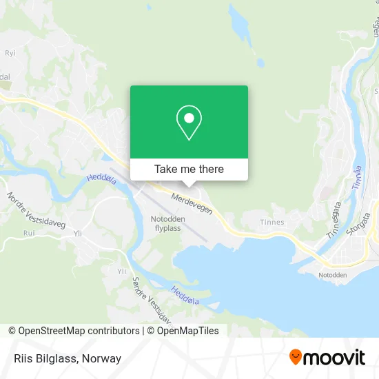 Riis Bilglass map