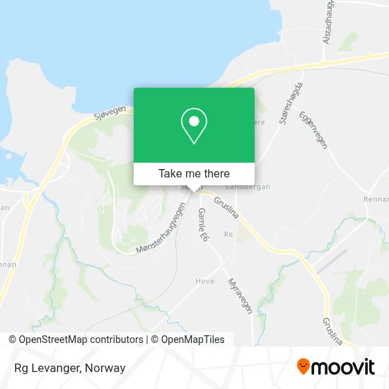 Rg Levanger map