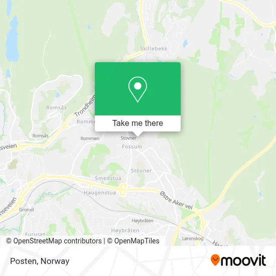 Posten map