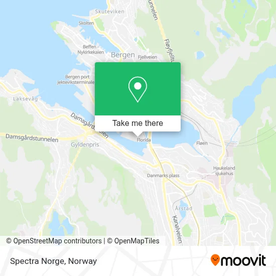 Spectra Norge map