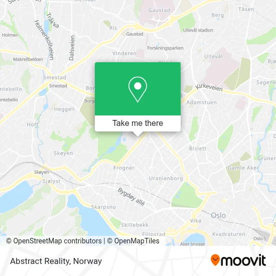 Abstract Reality map