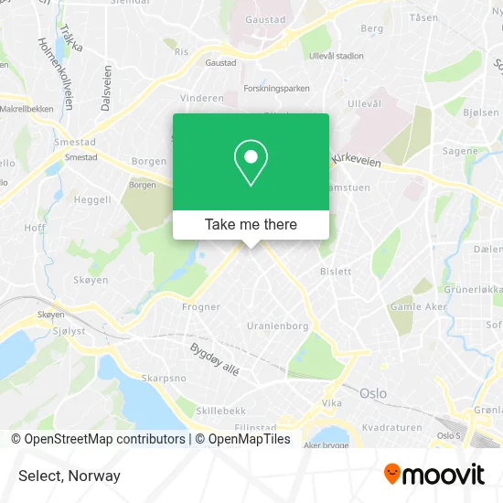 Select map