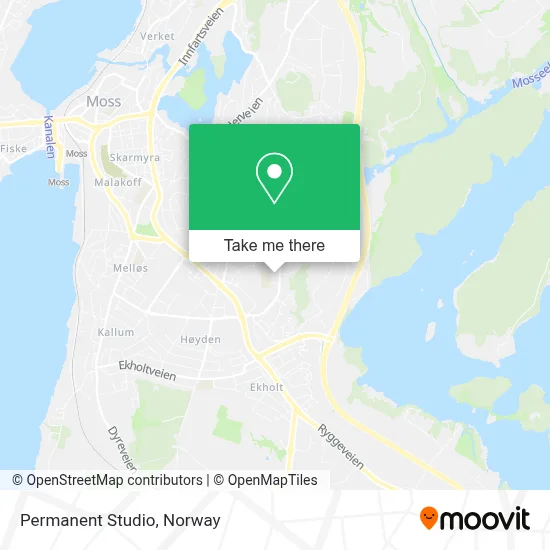 Permanent Studio map
