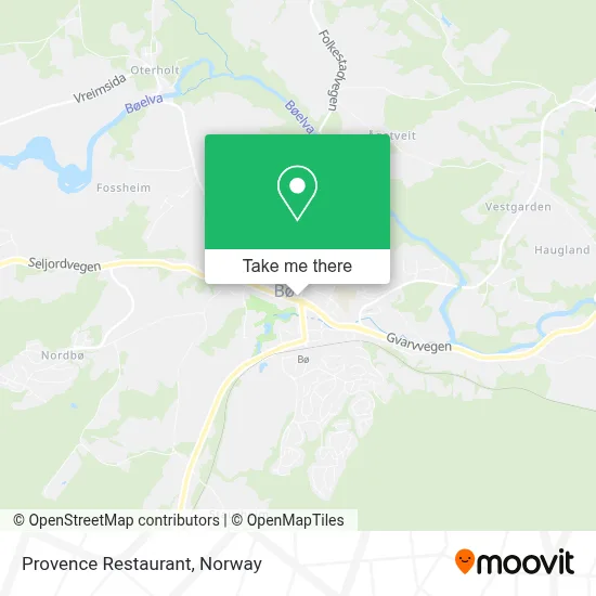 Provence Restaurant map