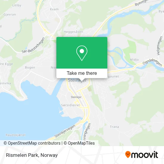 Rismelen Park map