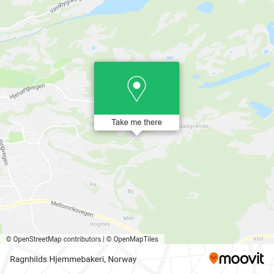 Ragnhilds Hjemmebakeri map