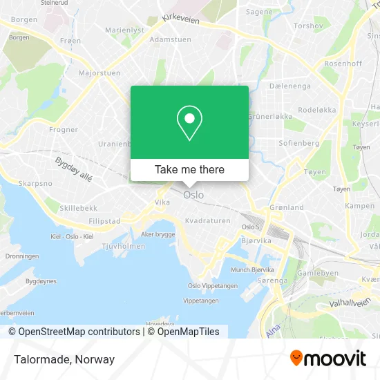 Talormade map