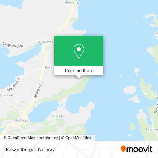 Røsandberget map