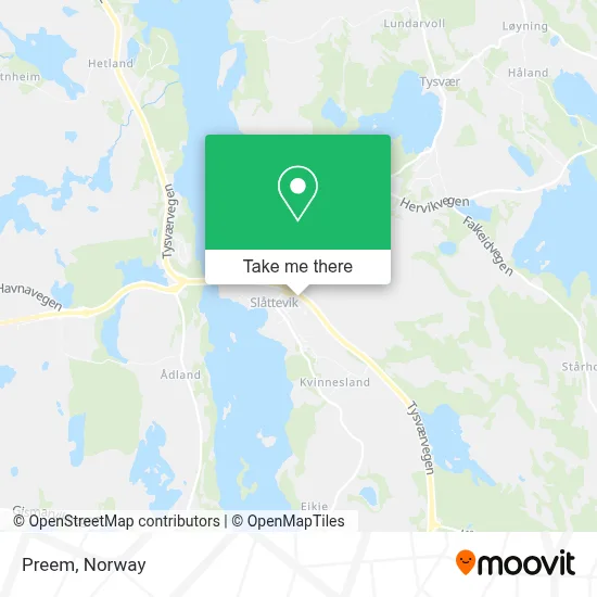 Preem map
