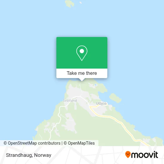 Strandhaug map