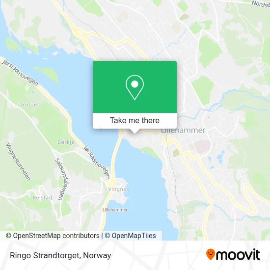 Ringo Strandtorget map
