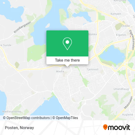Posten map