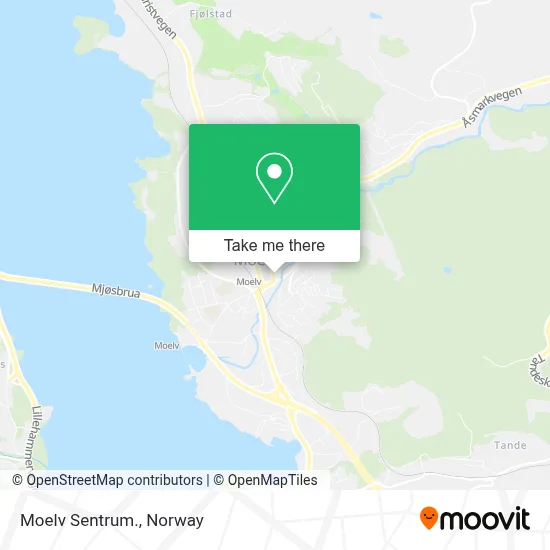 Moelv Sentrum. map