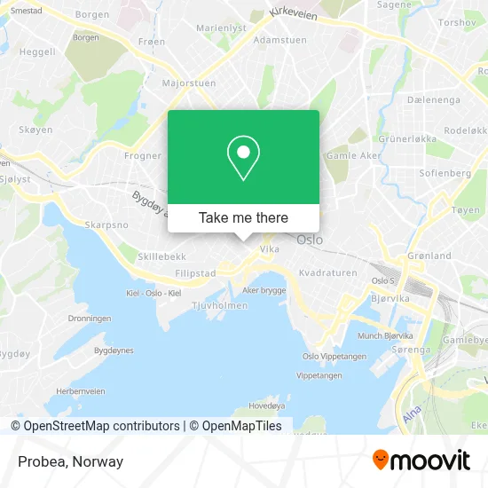 Probea map