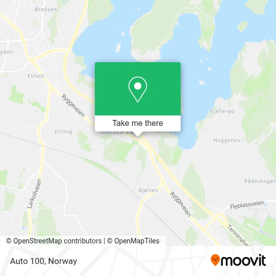 Auto 100 map