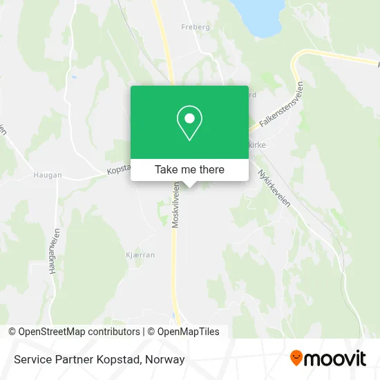 Service Partner Kopstad map