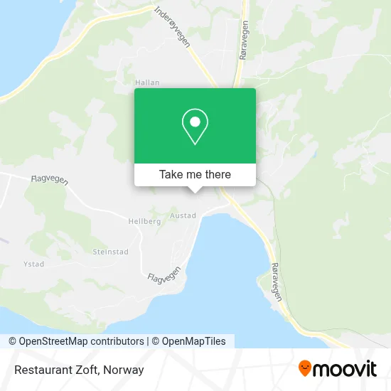 Restaurant Zoft map
