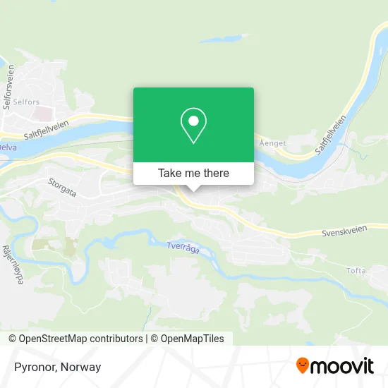 Pyronor map