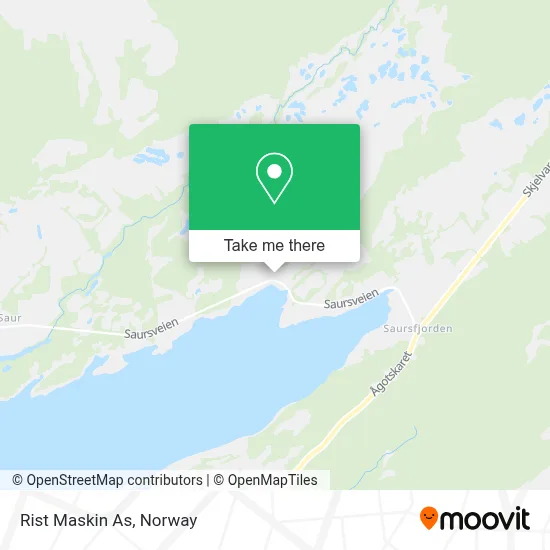 Rist Maskin As map