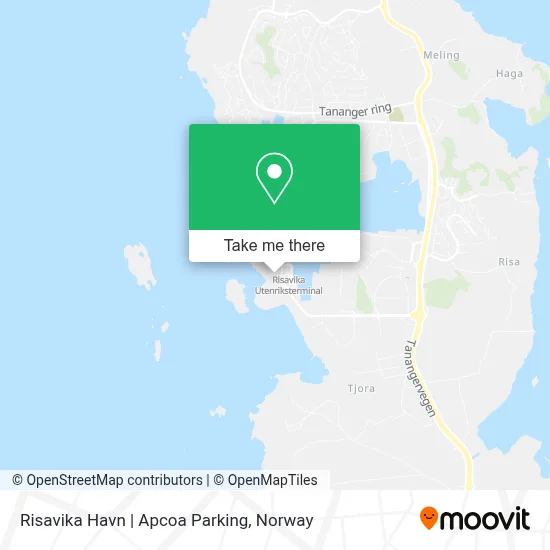 Risavika Havn | Apcoa Parking map