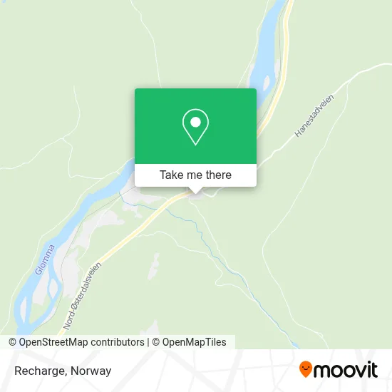 Recharge map