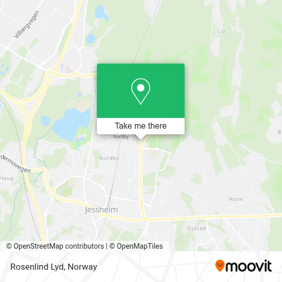 Rosenlind Lyd map