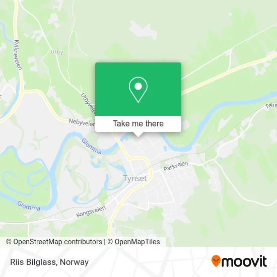 Riis Bilglass map