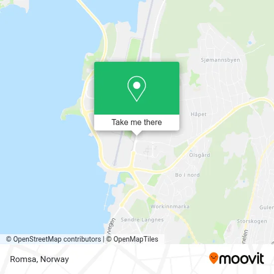 Romsa map