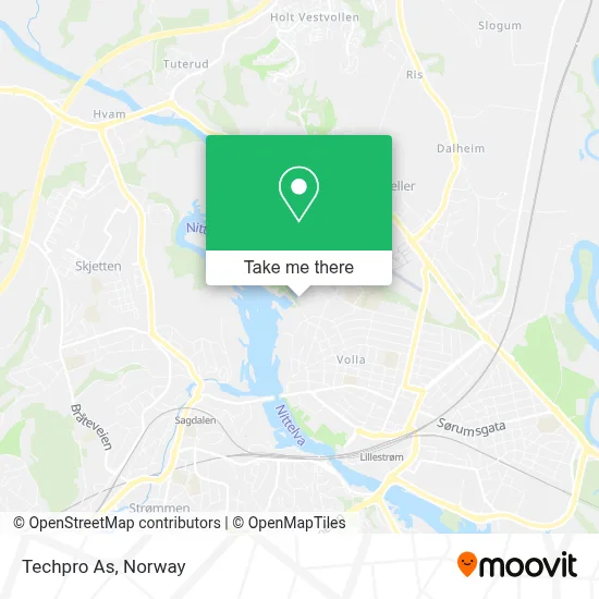 Techpro As map