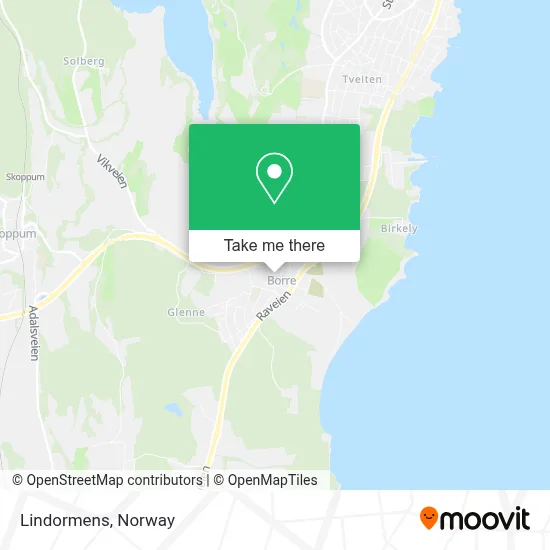 Lindormens map