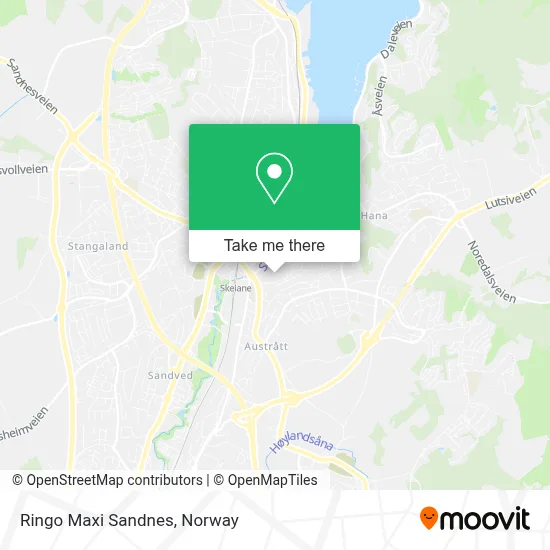 Ringo Maxi Sandnes map
