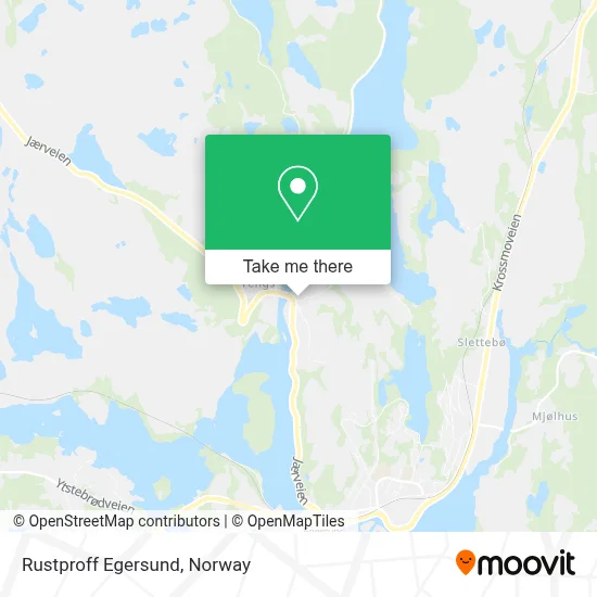 Rustproff Egersund map
