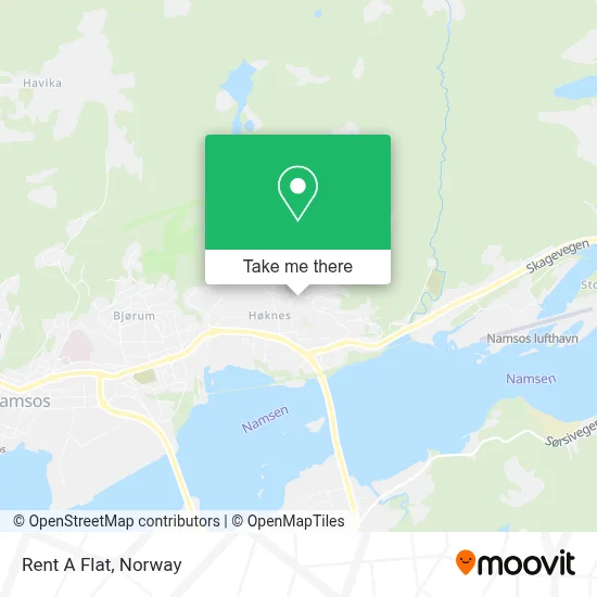 Rent A Flat map