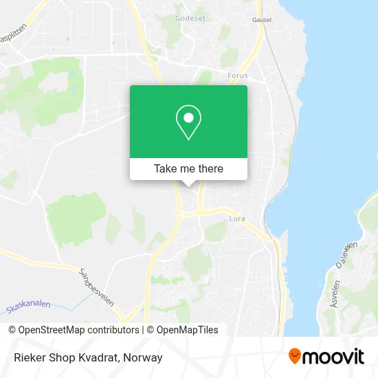 Rieker Shop Kvadrat map