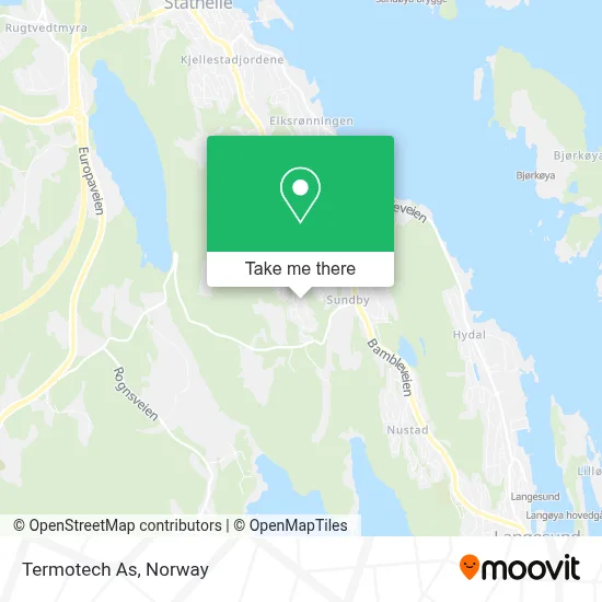 Termotech As map