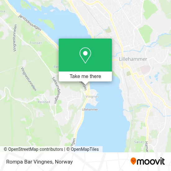 Rompa Bar Vingnes map