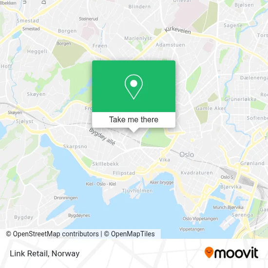Link Retail map