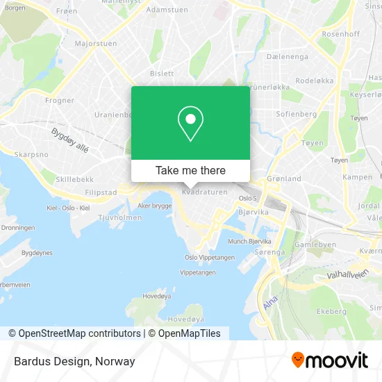 Bardus Design map