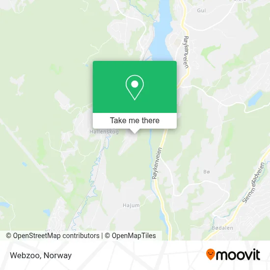 Webzoo map