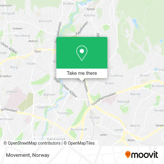 Movement map