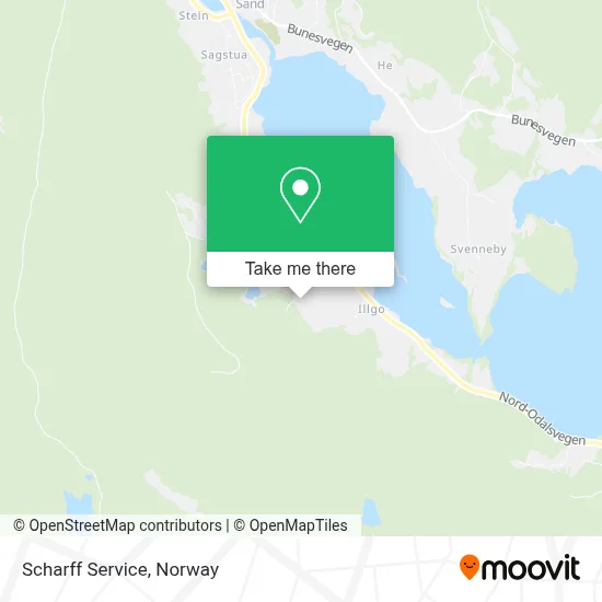 Scharff Service map
