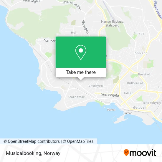 Musicalbooking map