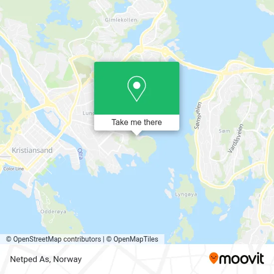 Netped As map