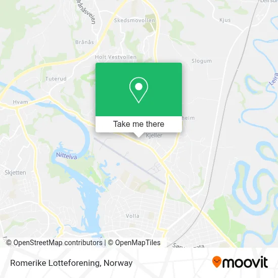 Romerike Lotteforening map