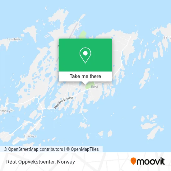 Røst Oppvekstsenter map