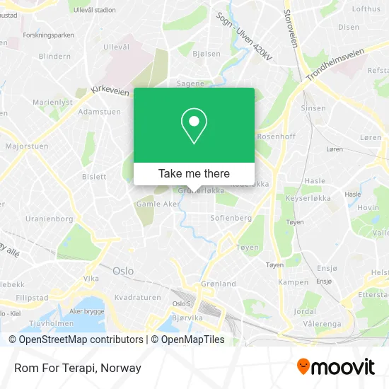 Rom For Terapi map