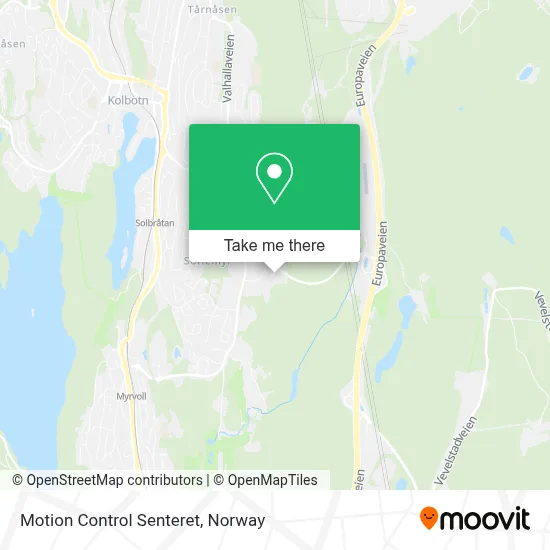 Motion Control Senteret map