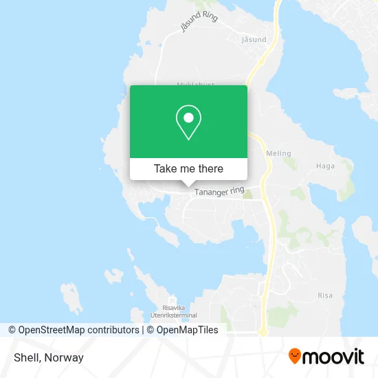 Shell map